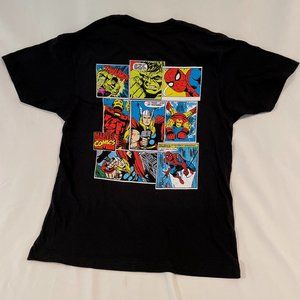 NEW — MARVEL COMICS Avengers T-shirt Spider-Man, Thor, Hulk, Iron Man — Size L